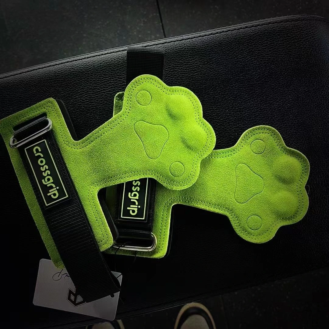 crossgrip伽满猫爪护掌助力带举哑铃杠铃护具健身潮流