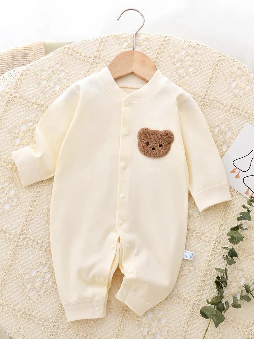 宝宝连体衣，以主播介绍为准 库存瑕疵