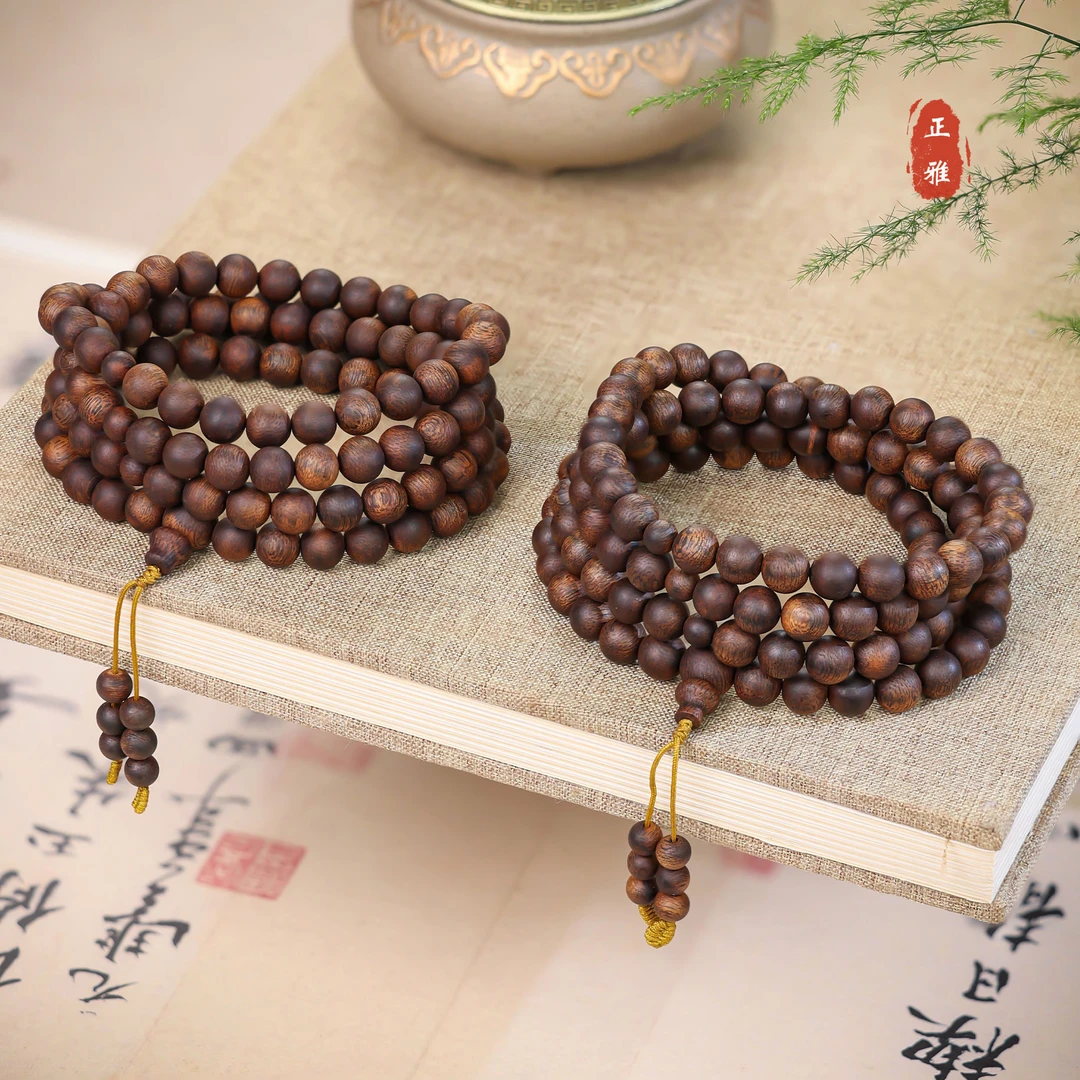 【李哥推荐】富森红土沉香手串8+@C44@多样性发一个F174