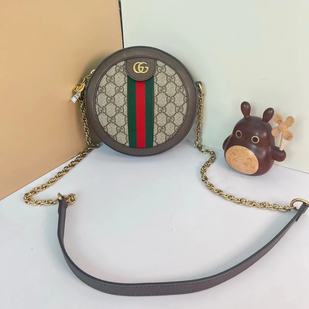 95新 GUCCI/古驰 古驰圆饼 18*19【七宝优选】