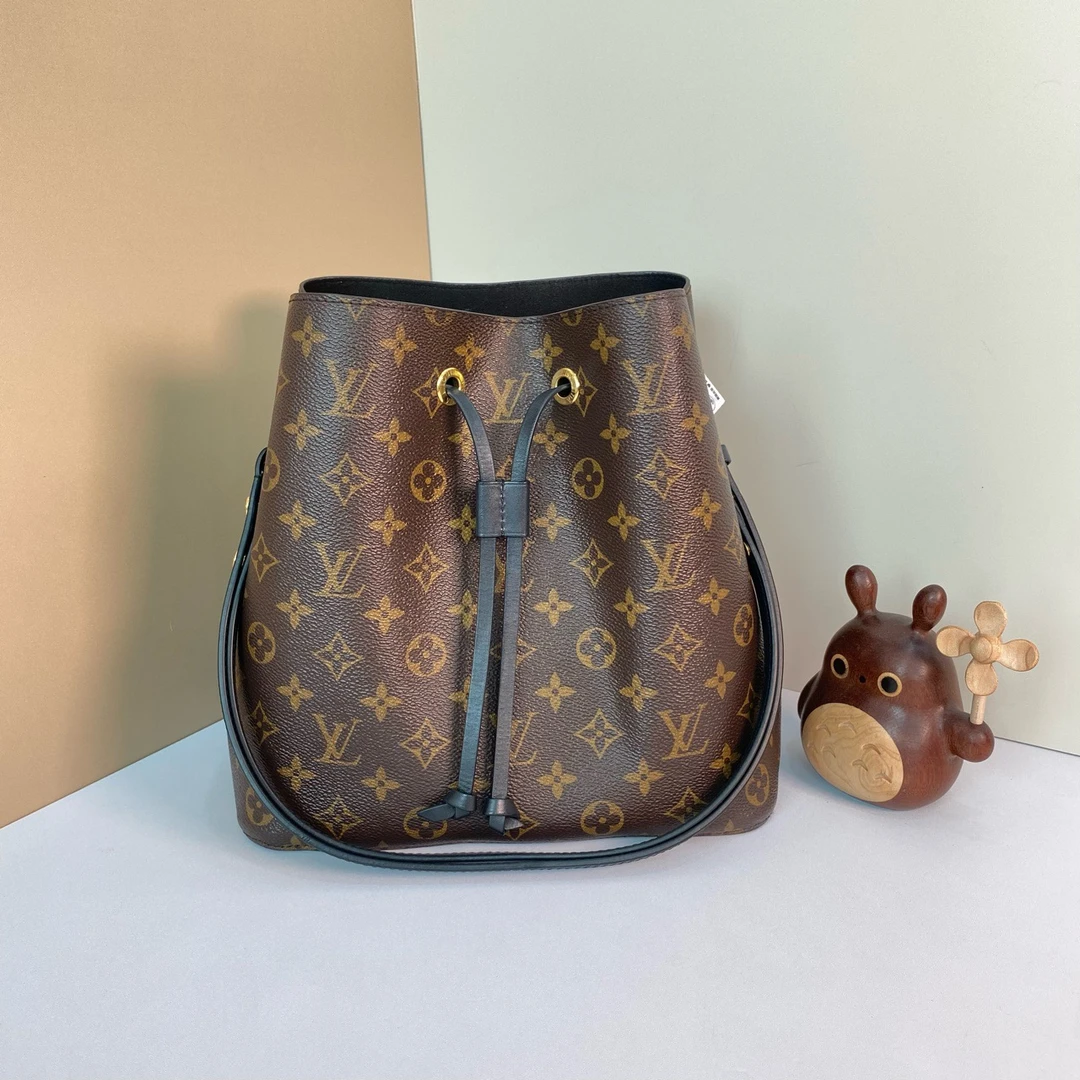 95新 LouisVuitton/路易威登 LV黑水桶|BE4189【七宝奢奢】