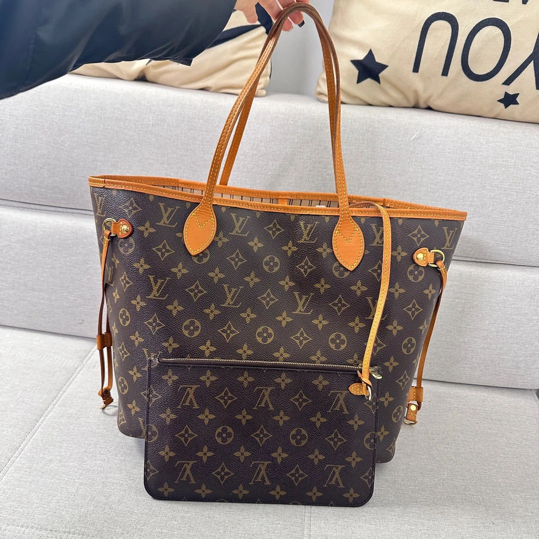 95新 LouisVuitton/路易威登 LV中号NF母子包