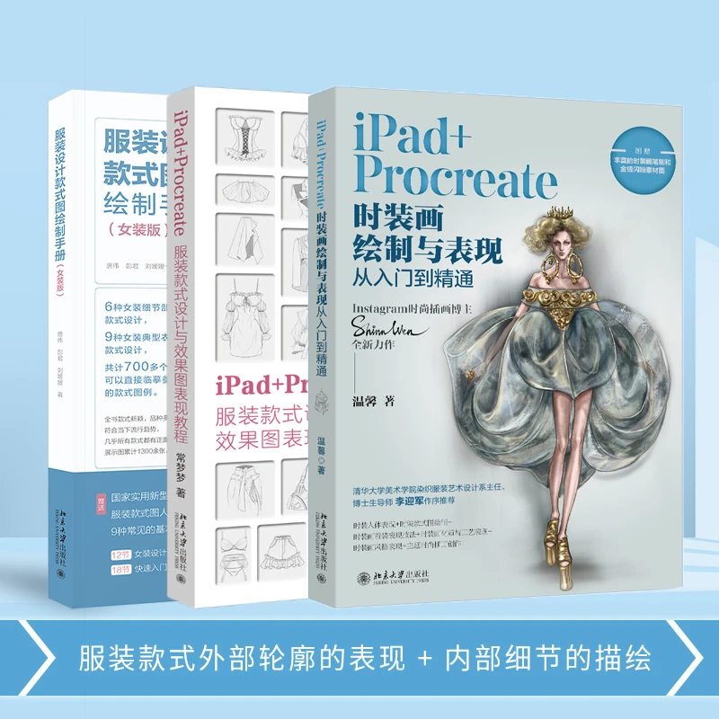 【粉丝专享】iPad+Procreate时装画&服装款式设计&服装设计