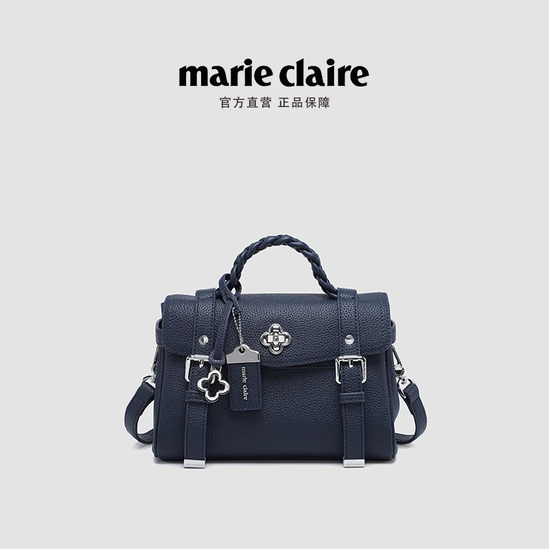 Marie claire 新款斜跨手提包 MC3221天湛蓝