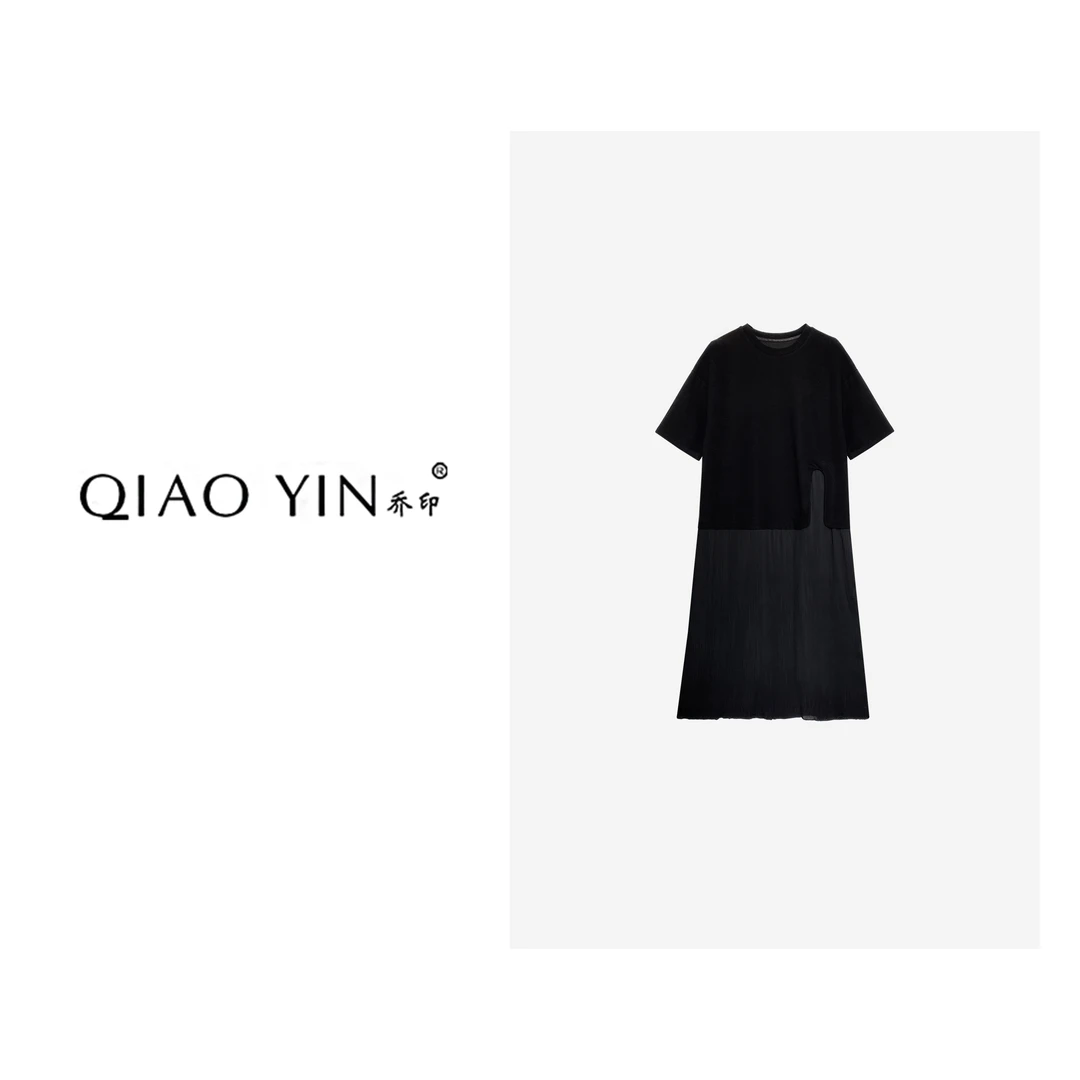 2024春夏新款气质时尚轻奢休闲女装连衣裙QY24403