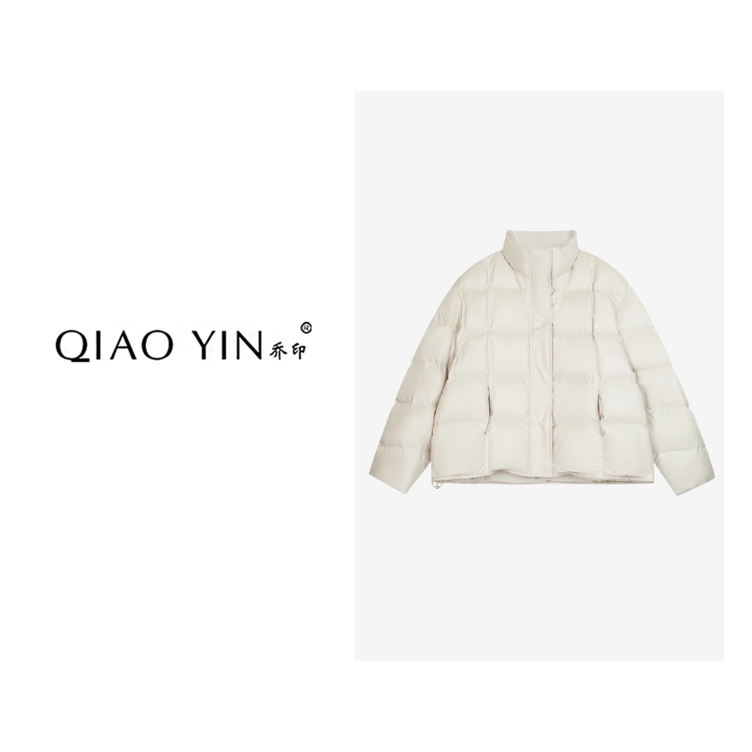 2024秋冬新款女款短款时尚休闲女士保暖女装羽绒服QY25768