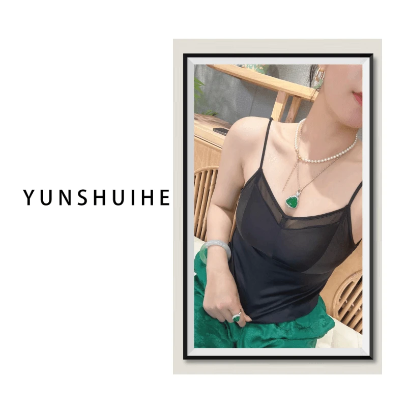 YUNSHUIHE/云水禾心机-之完美肚兜背心吊带WD2305086
