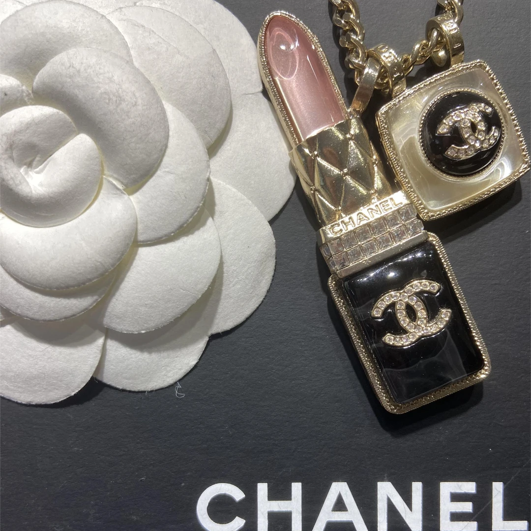 99新 Chanel/香奈儿 经典/坠链/时尚/项链/黑色