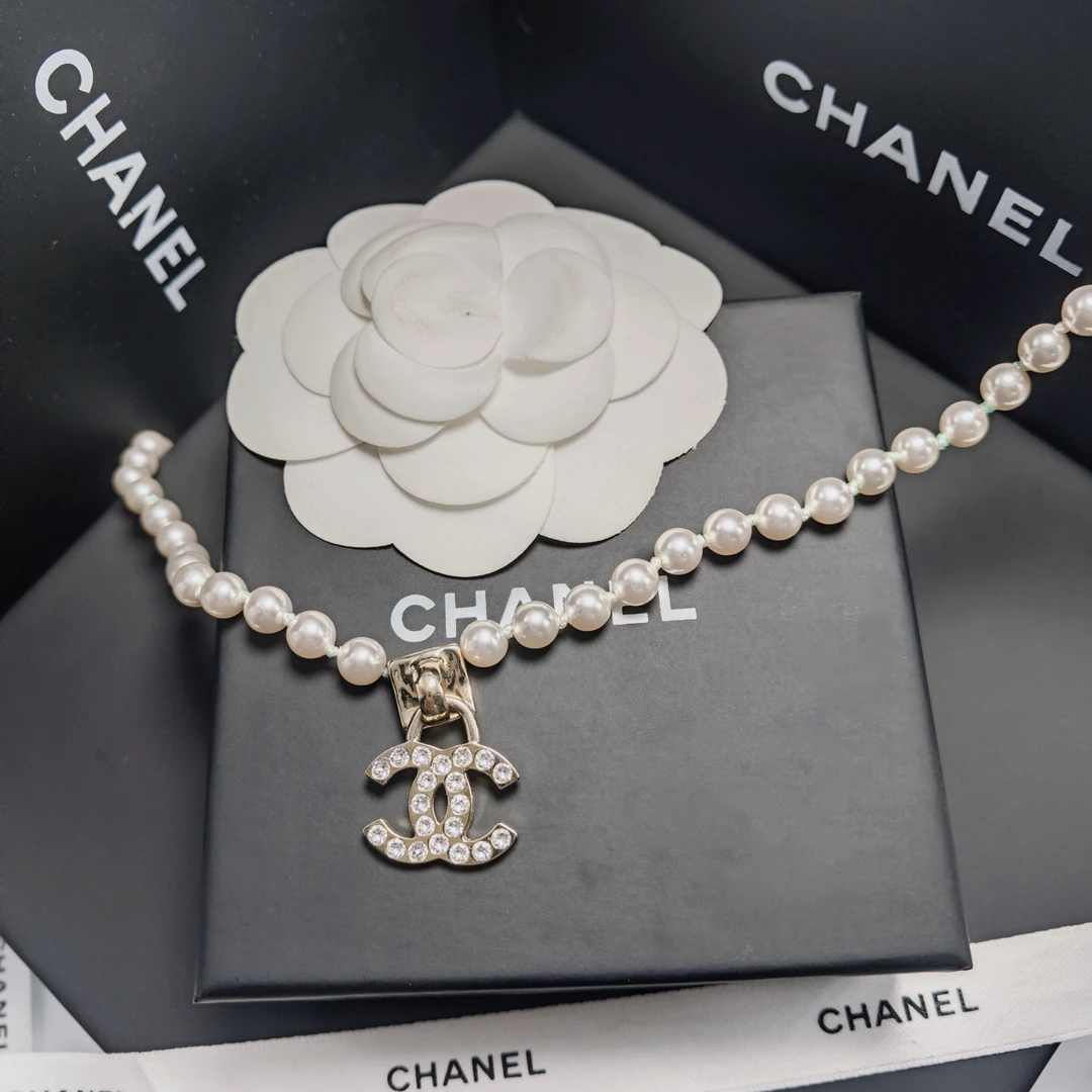 全新未使用 Chanel/香奈儿 项链时尚经典珠珠