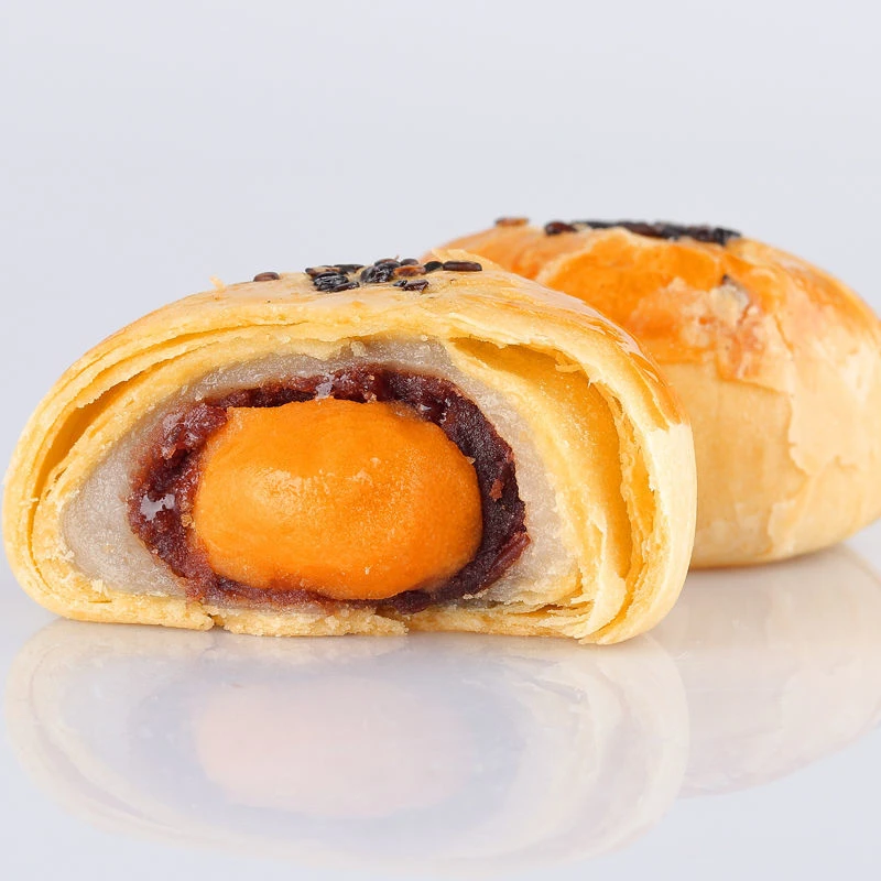雪媚娘蛋黄酥甜品传统糕点休闲小吃月饼独立包装