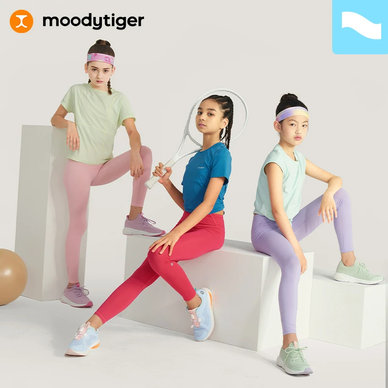 【leggings】moodytiger光谱系列女童夏瑜伽裤| 小轻风M3221141[H]
