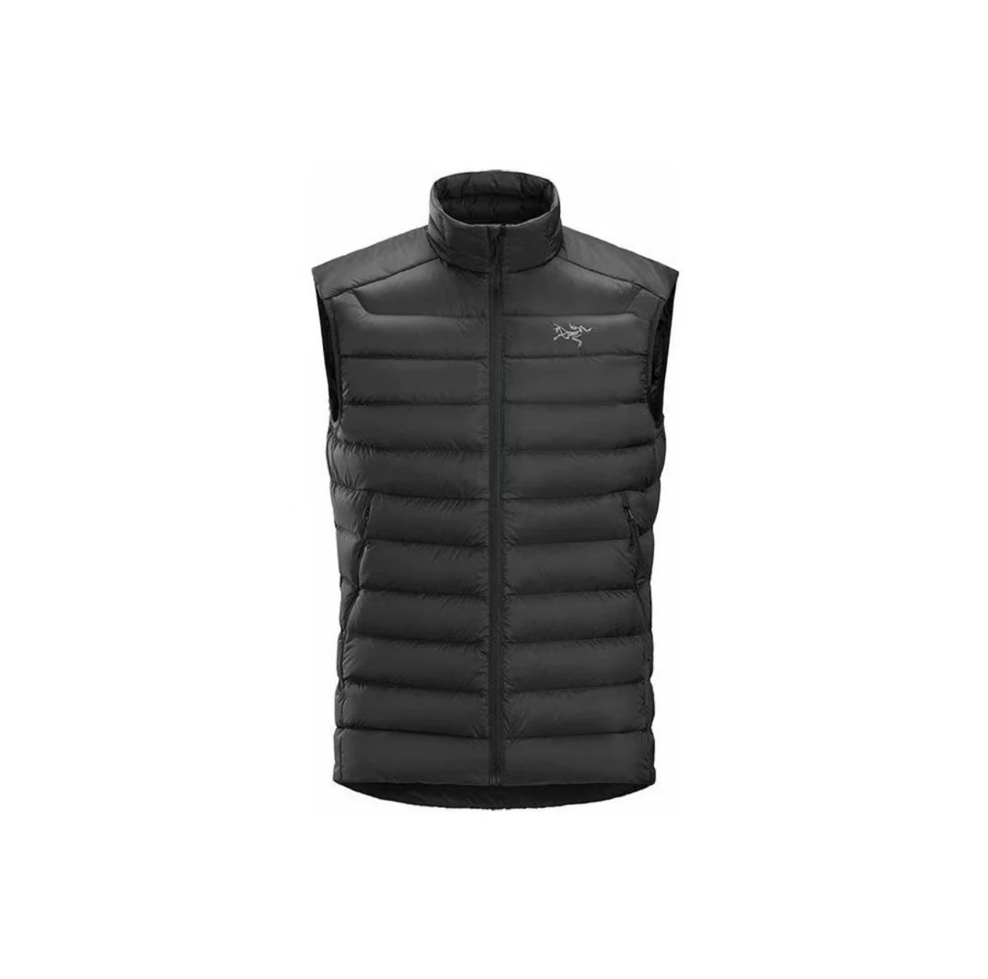 【国内现货】 CERIUM系列 vest 纯色Logo字母印花立领轻薄
