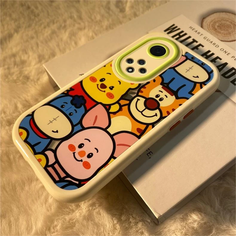荣耀70新款卡通动物乐园奶油壳荣耀60/50防摔可爱手机壳耐用pro