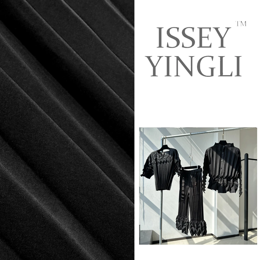 莉褶褶皱重工褶女装设计师套装气质百搭女士套装时尚高级外套2389