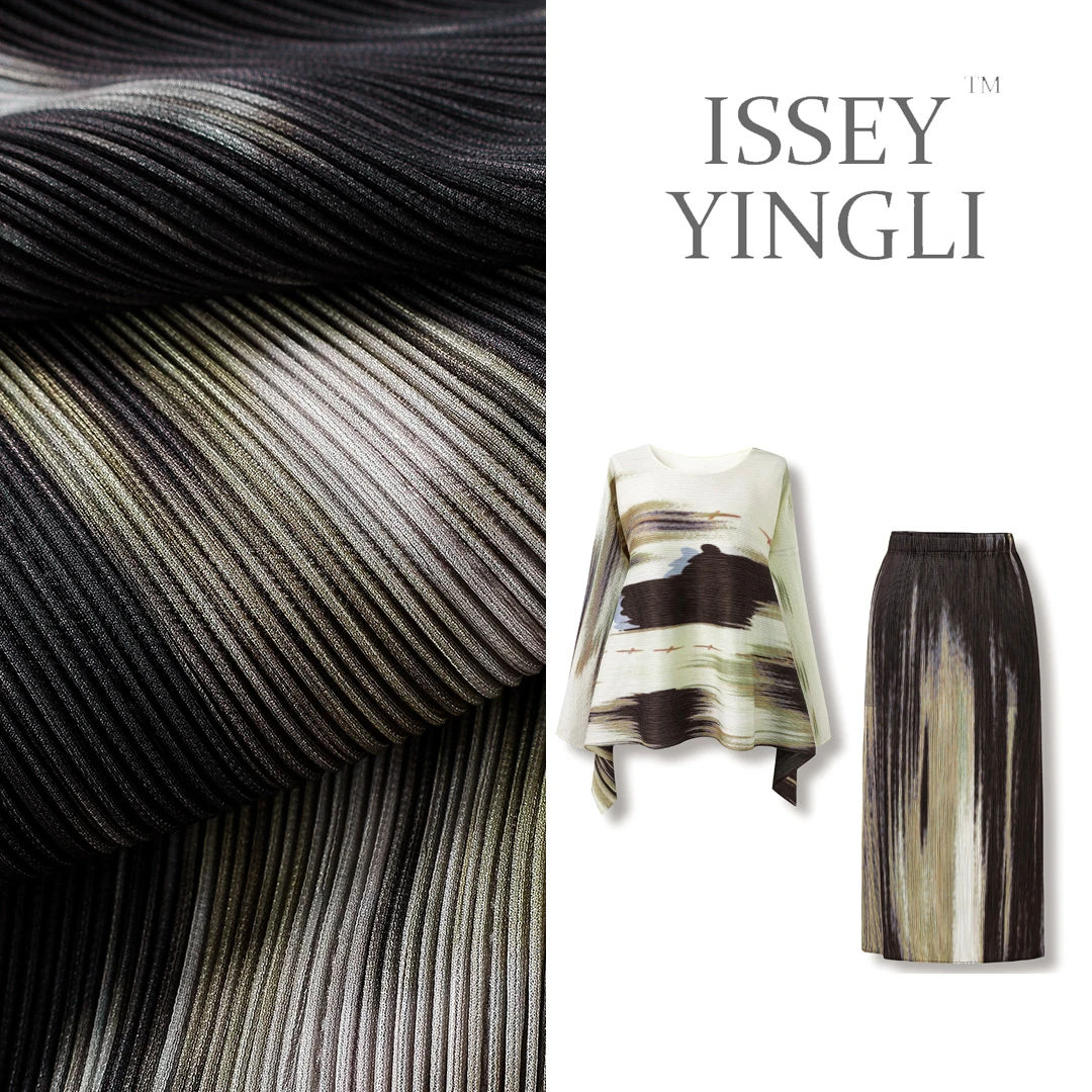 褶皱套装裙焚烧高端女士套装新款女星空气质质感时尚套装1002