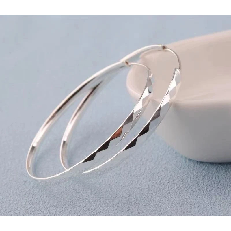 925银耳饰 1022-22   时尚气质耳环5公分   HY