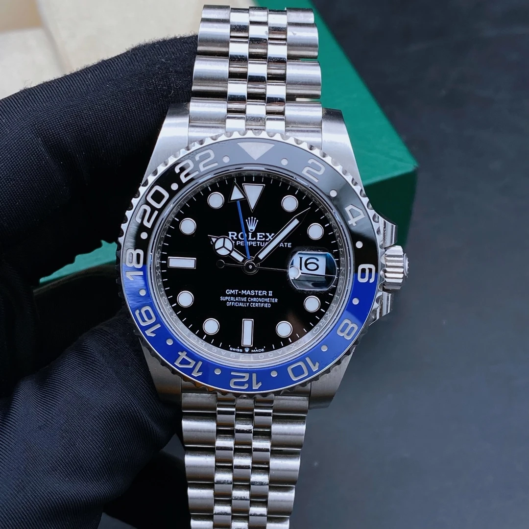 99新 Rolex/劳力士 24年全套/格林尼治126710/国米圈/表径40