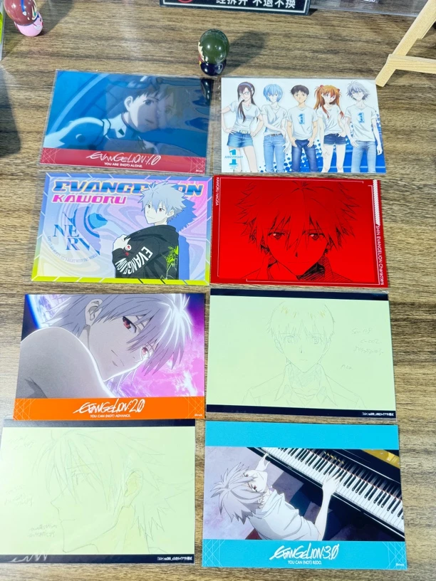 福音战士 EVA 明信片 男子组（一包一张）