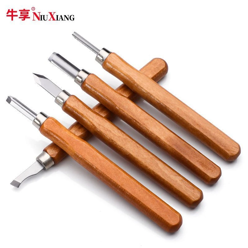 木工雕刻刀具手工木刻雕橡皮章核雕篆刻版画剪纸美工刻刀套装工具