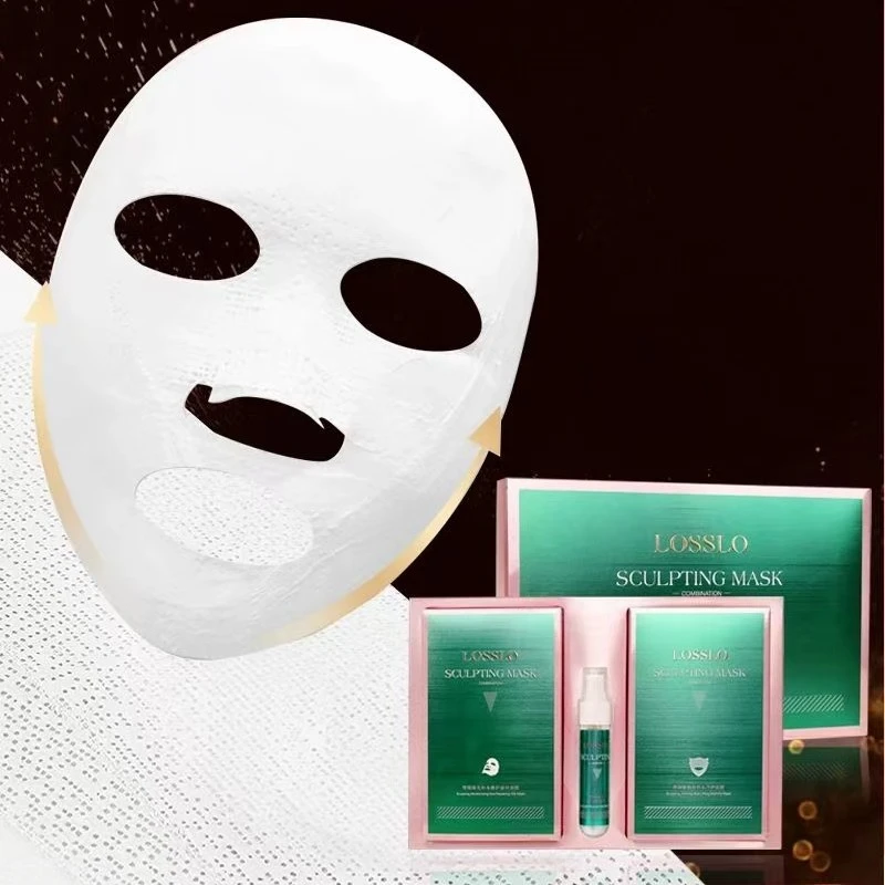 手工塑颜臻光补水提升紧致木乃伊面膜组合5次套装