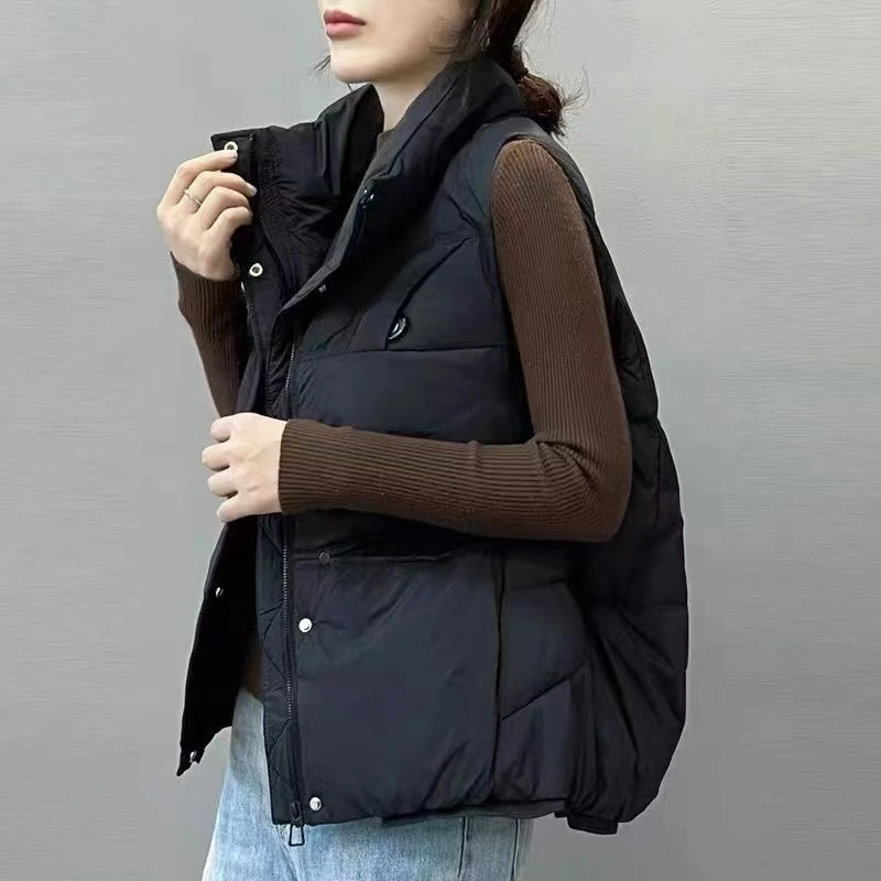 2024多多家新款百搭时尚休闲马甲（前后扣子款）