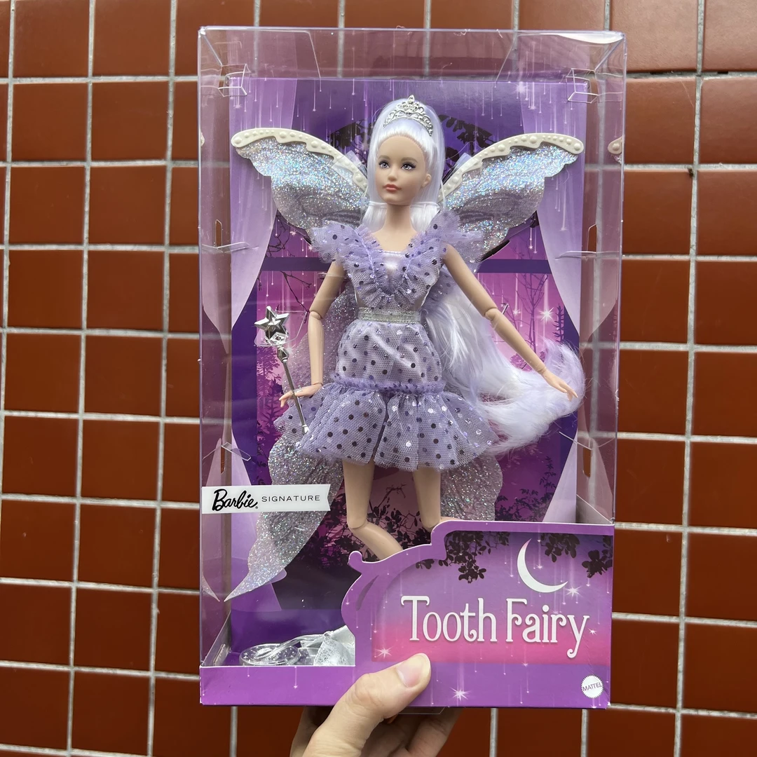 BARBIE/芭比牙牙仙女娃娃珍藏公主女孩过家家童话礼物玩具HBY16