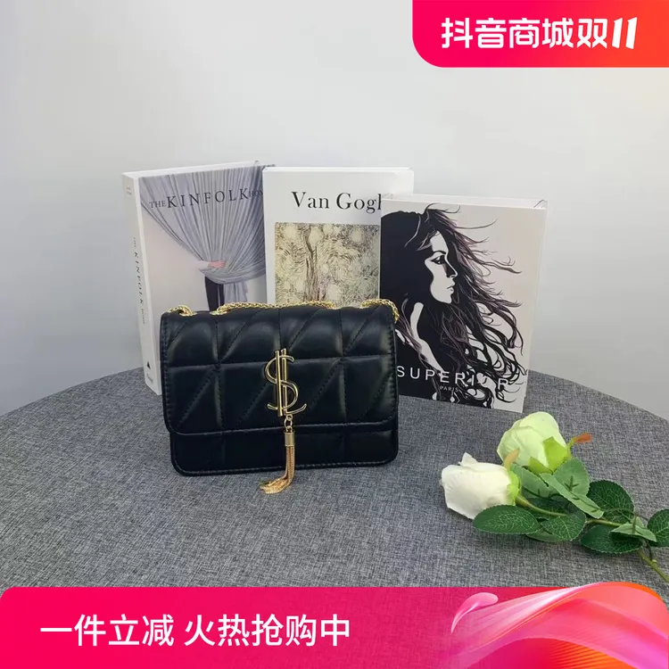 2024包包女款小香风时尚链条包流苏高级感单肩斜挎小方包厂家批发