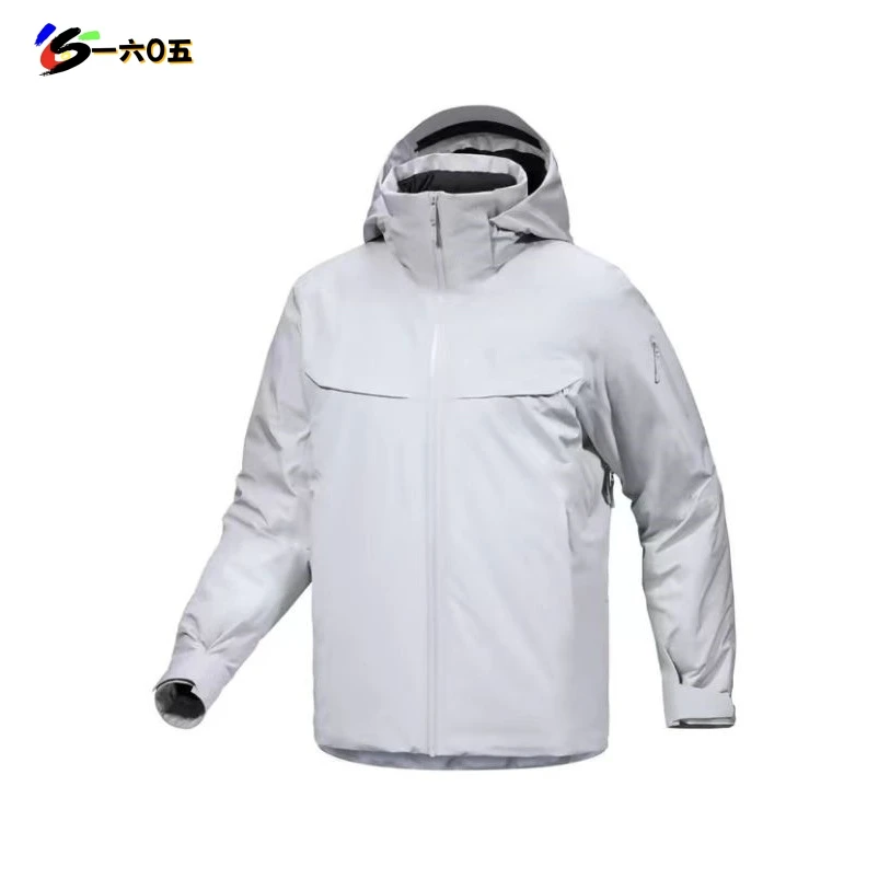 SC24022 冬季户外加厚防风防水鹅绒服滑雪冲锋连帽保暖羽绒外套