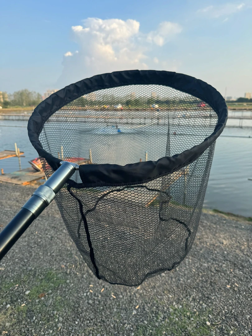 原洋大物垂钓抄网大号捞鱼网鱼网超硬鱼捞网抄捞子网兜大物抄网头