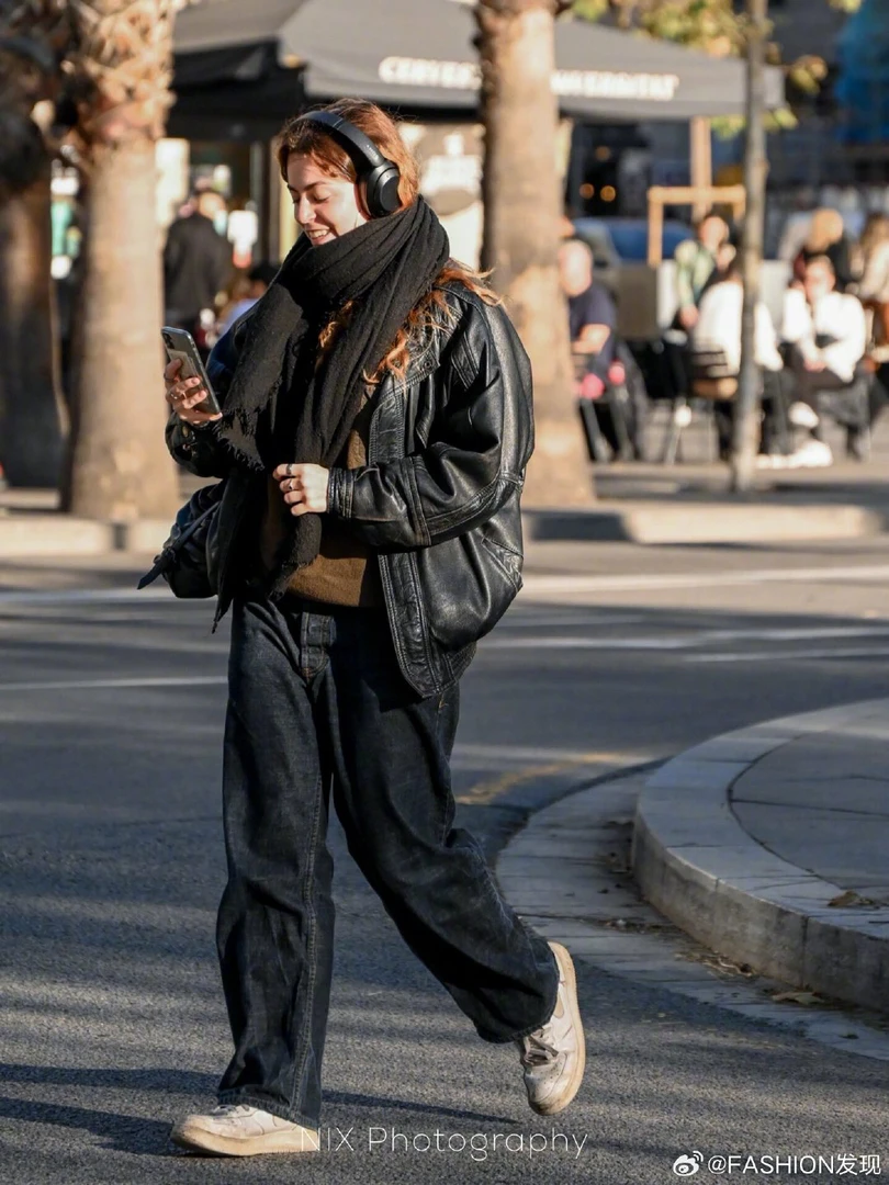 秋冬时尚复古休闲直筒休闲裤