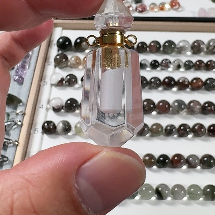 水晶颈饰未镶嵌天然水晶