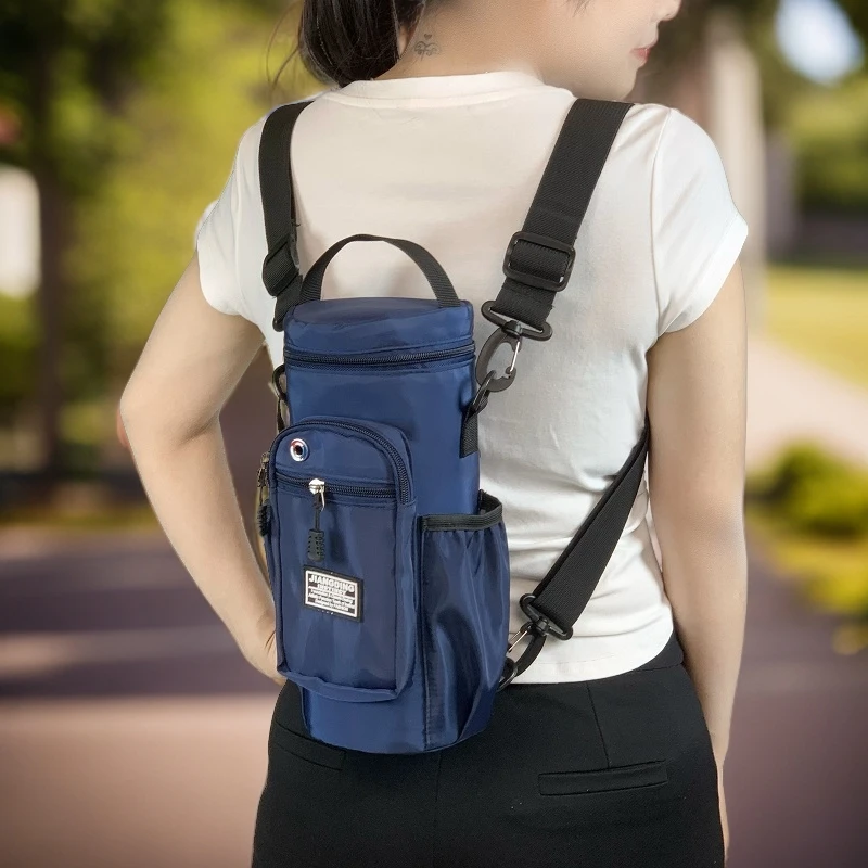 时尚户外休闲多功能单肩肩包百搭双肩包双肩水杯包登山斜跨便携