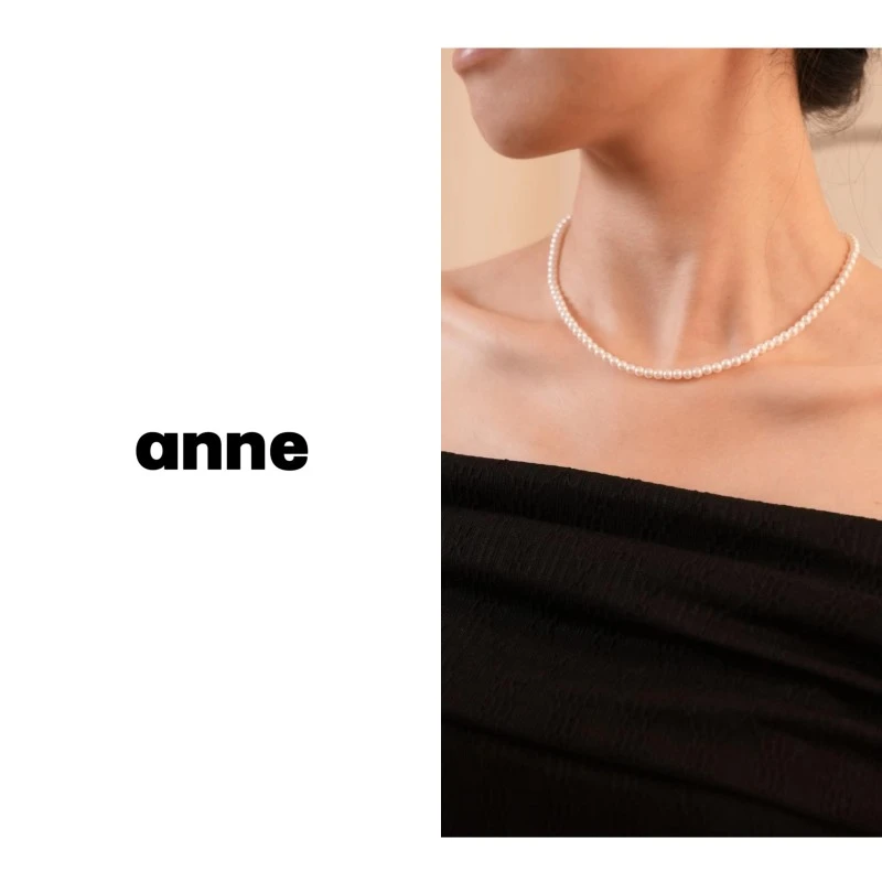 铜仿珍珠项链 【素月】轻奢小米珠项链女简约高级感优雅锁骨链