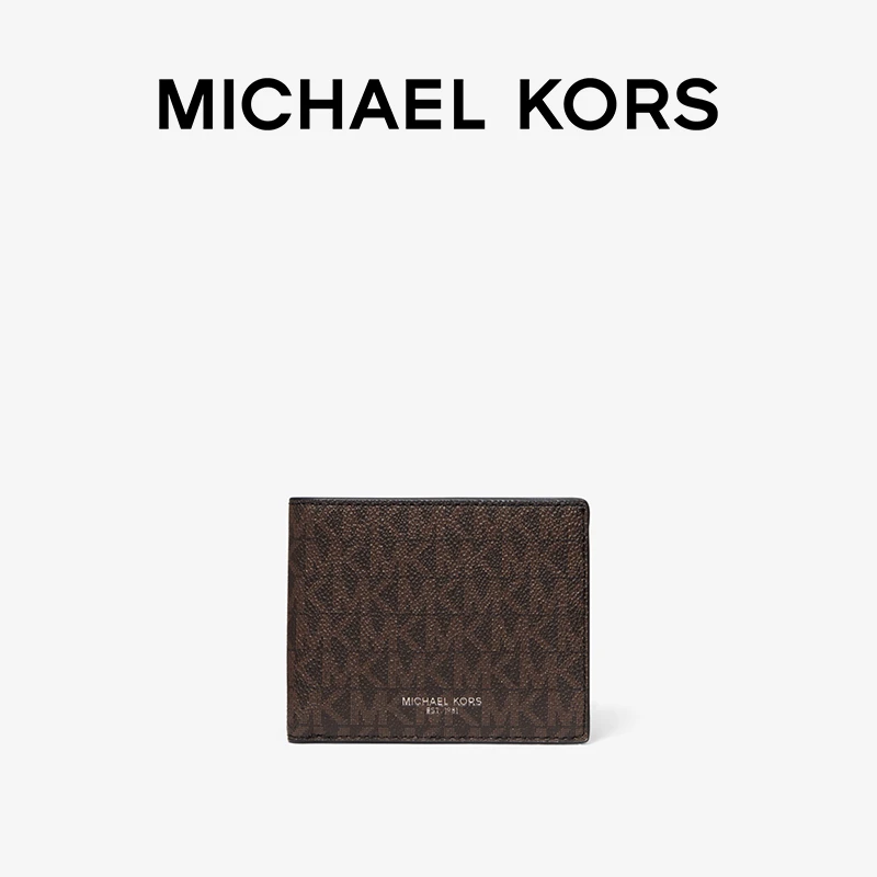 Michael Kors Greyson 男士 Logo 印花卡夹票夹钱包证件包