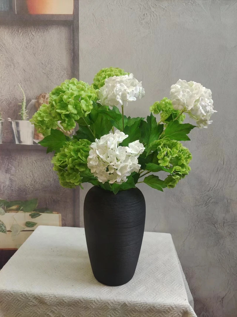 仿真手感保湿绣球 客厅餐厅玄关飘窗电视柜摆件