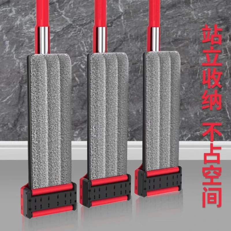 拖把推荐家用塑料免手洗懒人拖地神器平板拖把拖布墩布大号吸水