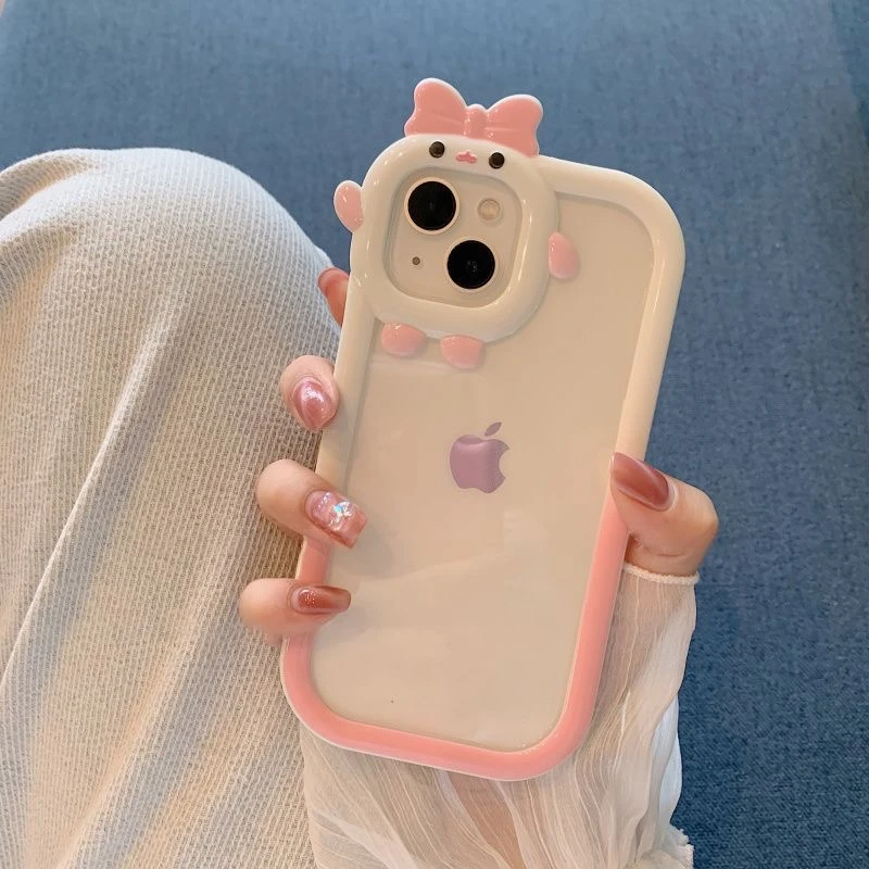 【适用于苹果/华为/OPPO/VIVO/小米/荣耀】小怪兽渐变简约手机壳ins