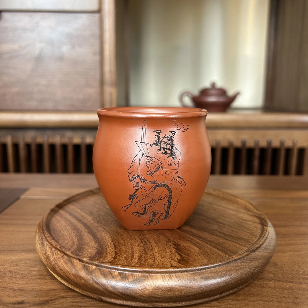 宜兴原砂紫砂主人杯818