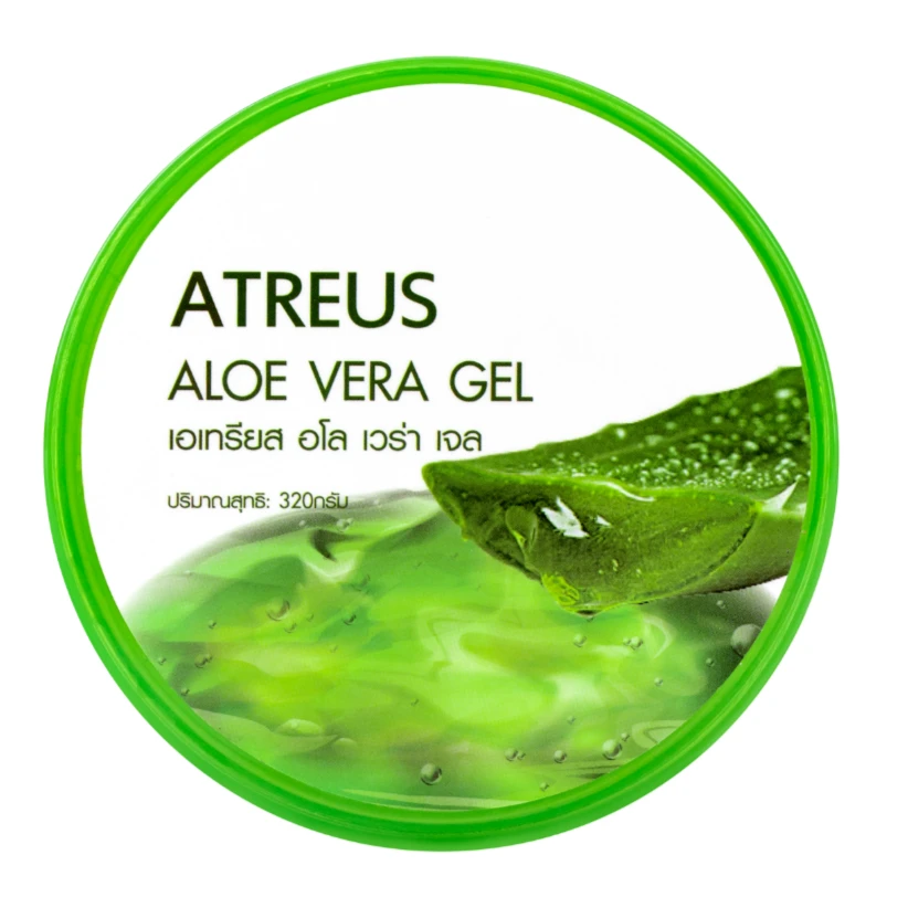 ATREUS 芦荟胶修护保湿晒后修护修护凝胶学生通用 拍一发二