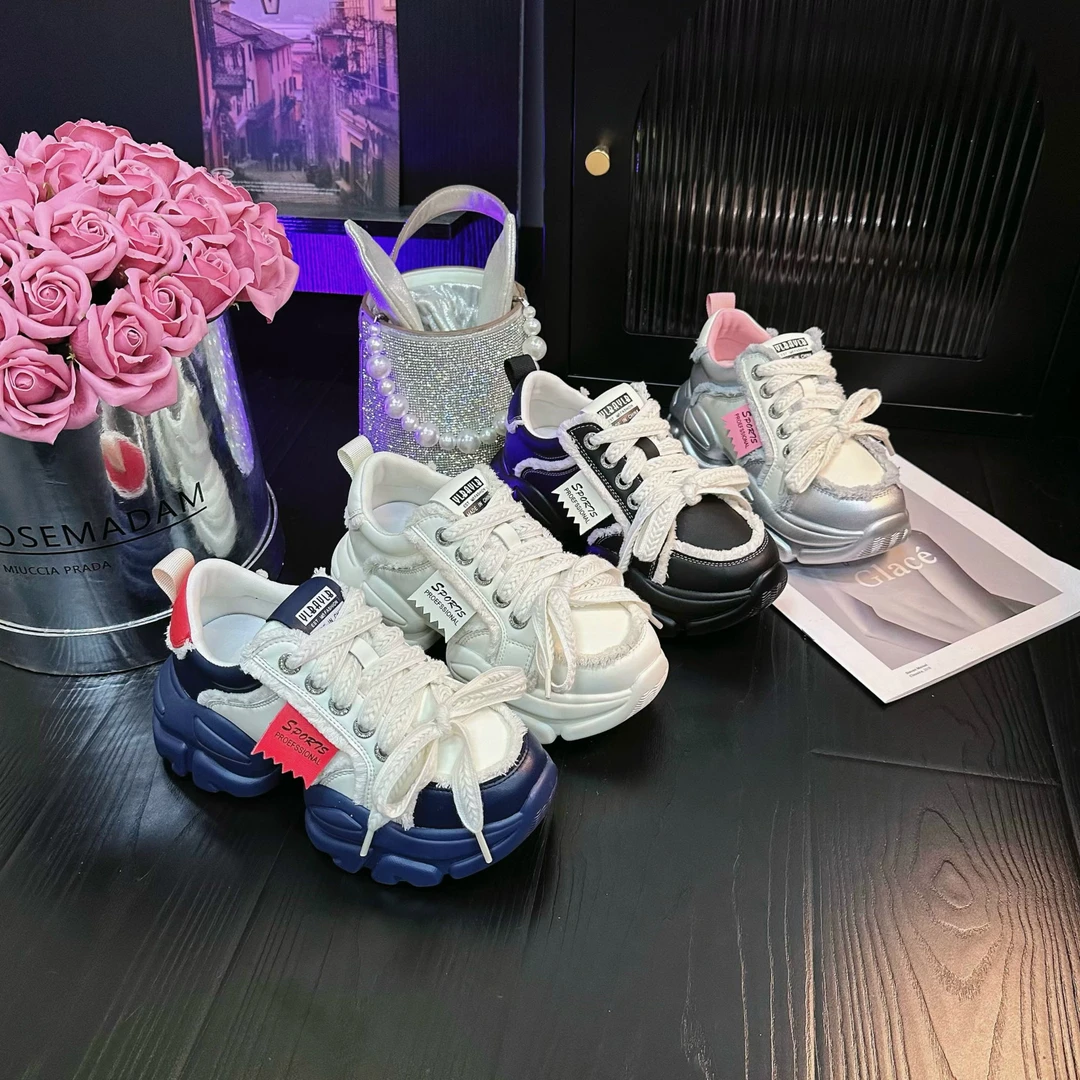 千之恋断码现货增高6CM2024春夏休闲百搭高能感潮流时尚女鞋9178