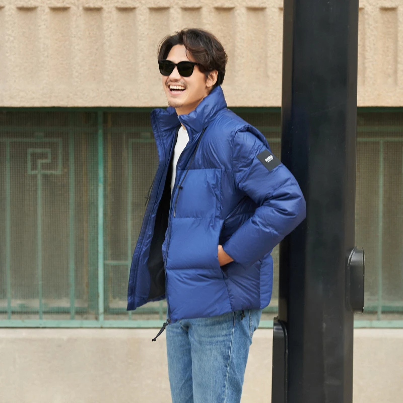 AIGLE艾高男女同款时尚宽松加厚防泼水保暖户外羽绒服外套J631