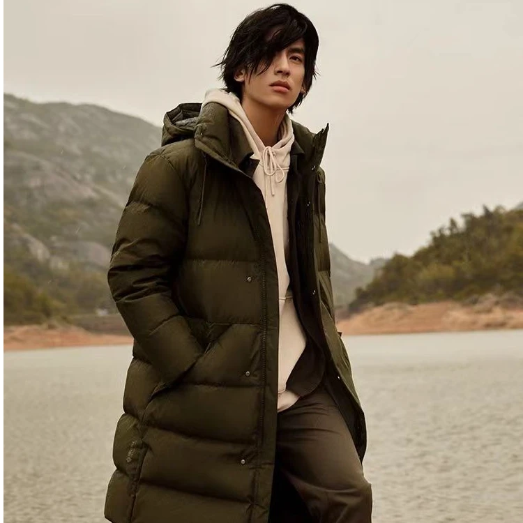 AIGLE艾高冬季GTX INF防风保暖白鹅绒羽绒服外套AC00