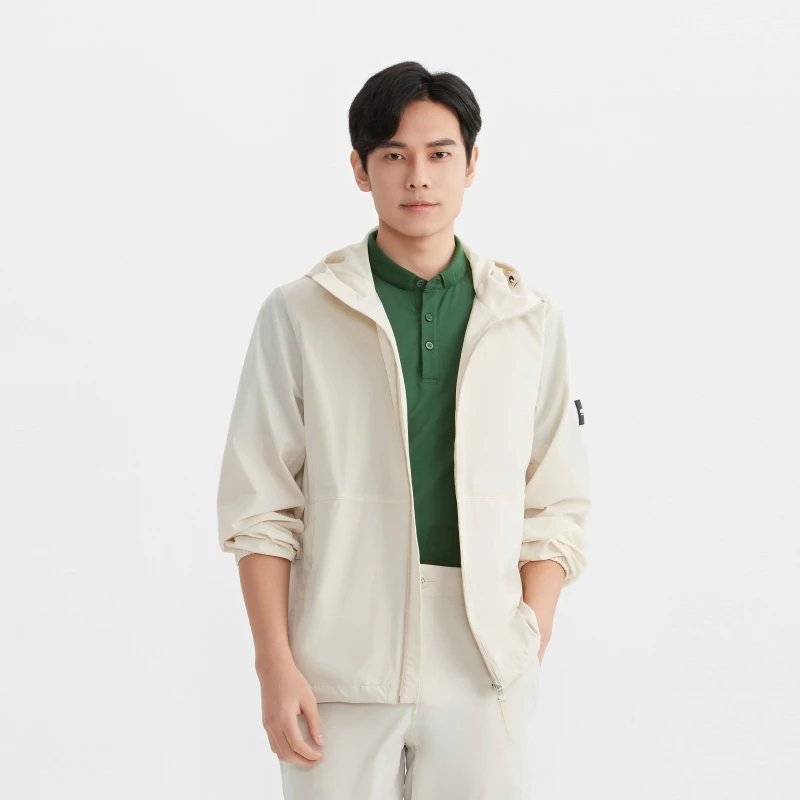 AIGLE艾高AS22MOUT03男士UVC防晒皮肤衣防泼水易打包户外夹克Q192