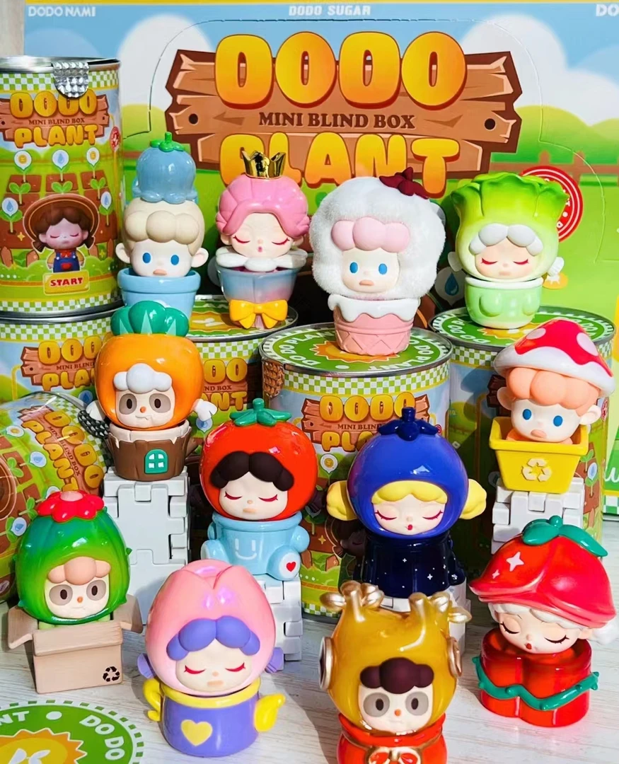 【踩尾巴】一起种植吧-DODO PLANT-正版潮玩盲盒摆件公仔礼品