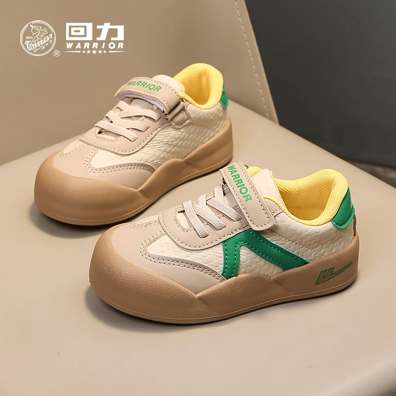 回力童鞋儿童低帮板鞋2025秋季新款男童鞋子中大童休闲百搭德训鞋