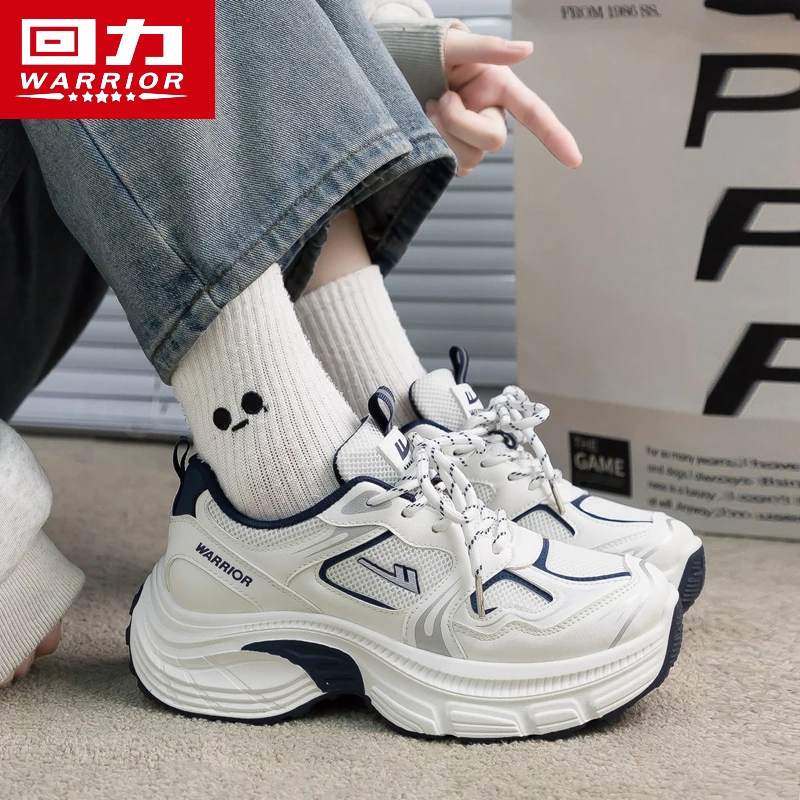 回力老爹鞋女2025冬季新款厚底增高韩版时尚休闲鞋子百搭运动潮鞋