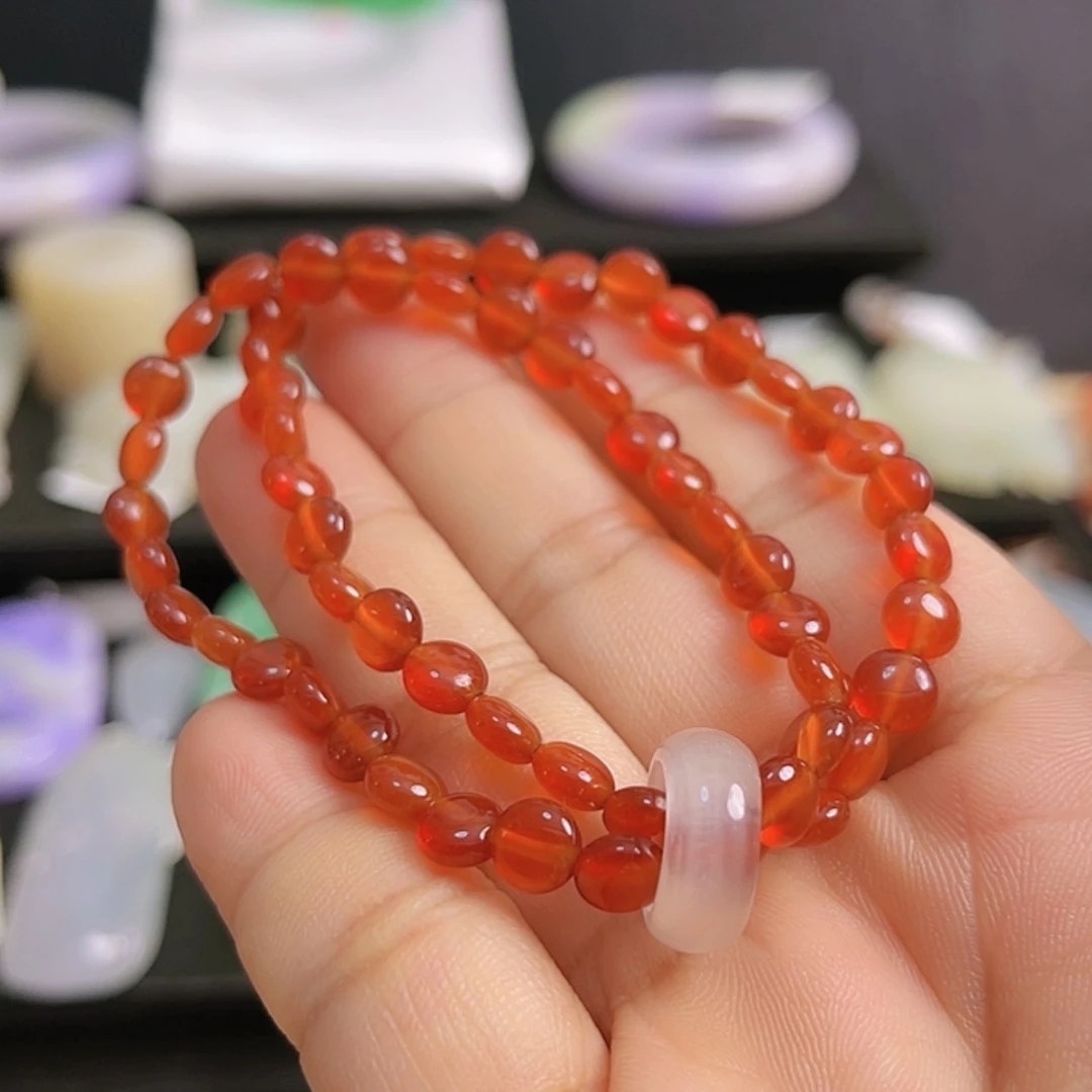 【闪购商品】玛瑙/玉髓手链未镶嵌14