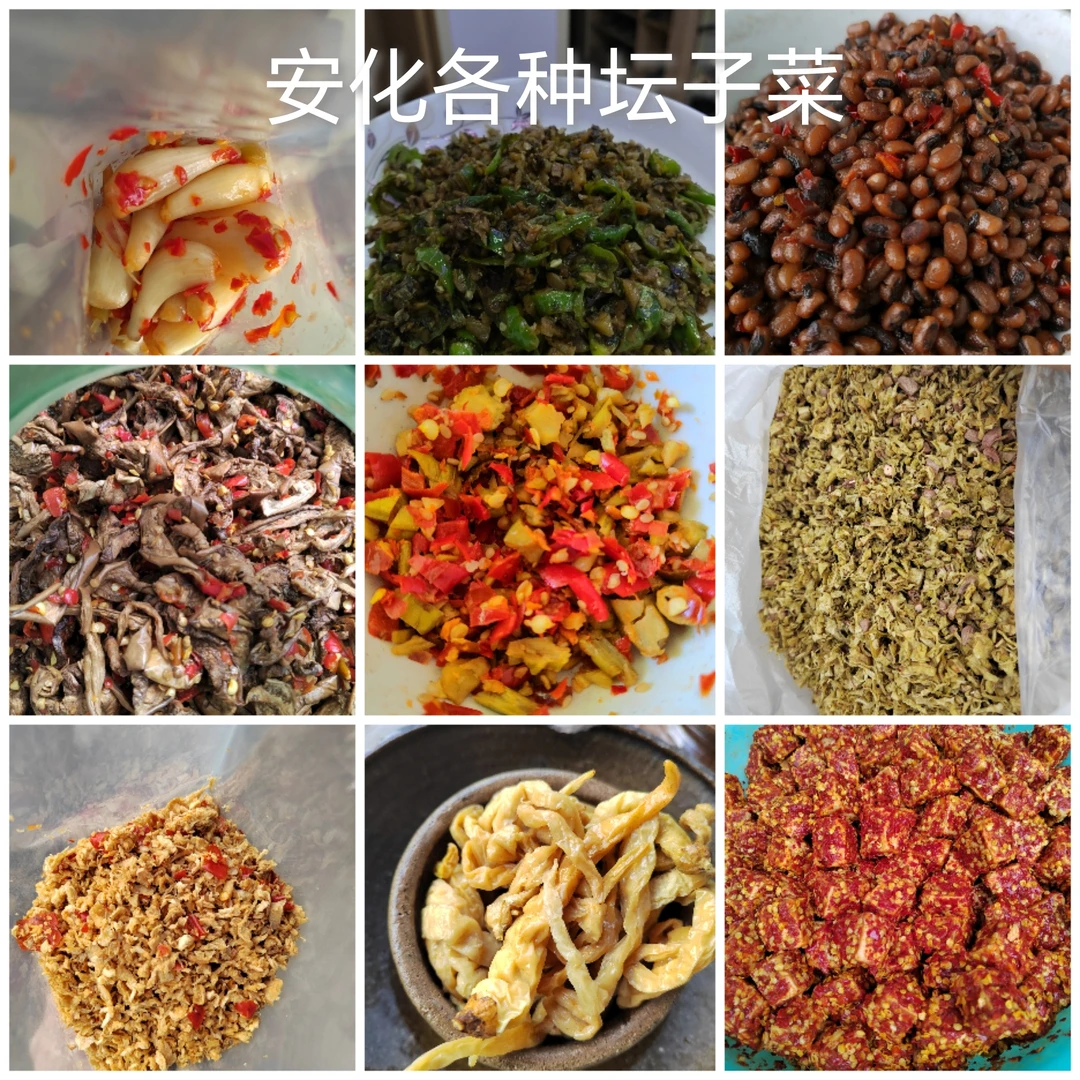 【安化各种坛子菜】酸白辣椒 卜辣椒 纯手工 下饭菜酸卜豆角