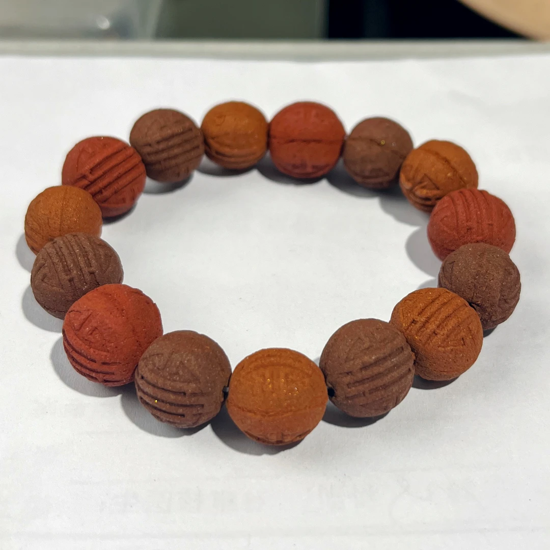 非金属木质手链 五行合香珠手串新中式纯手工制作香气浓郁药香珠