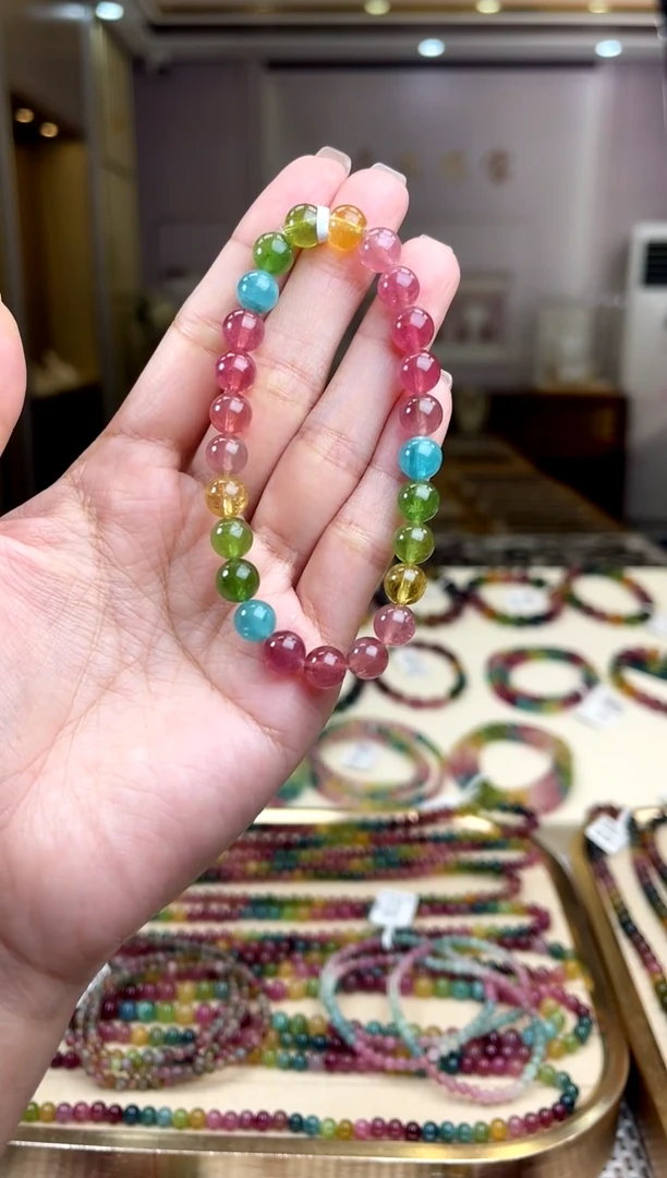 【闪购商品】碧玺/未镶嵌7mm+碧玺单圈多样性发货